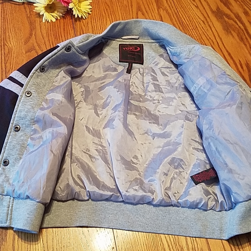 New York Yoki Letterman's Jacket - Like New - Size Large - Picture 6 of 6
